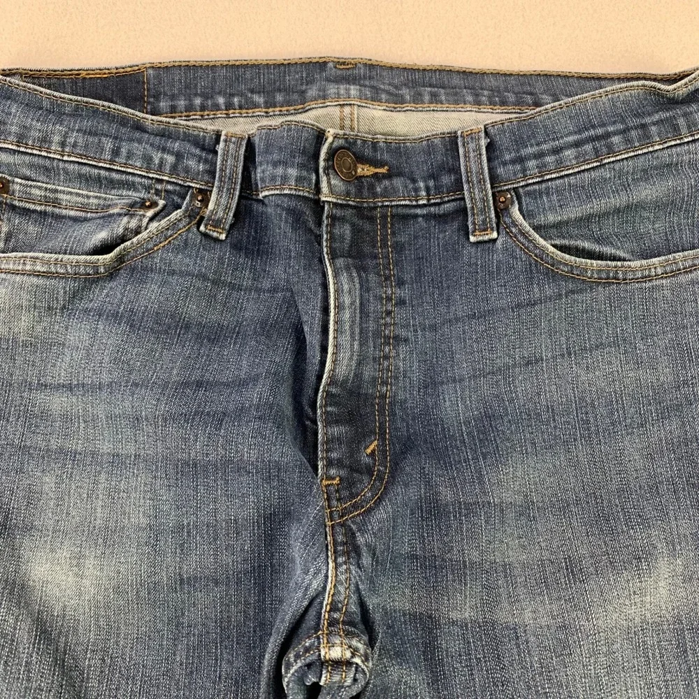 Levi's 511 Slim Fit Jeans Mens 36x30 Blue Denim Stretch Straight